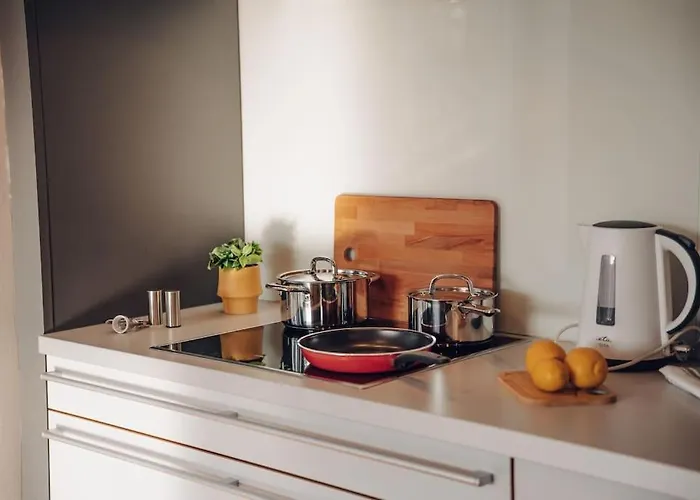 Design 3Bd Apartment Cooking Area In Architect Villa